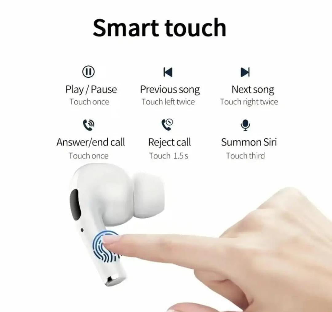 AirBuds Pro 2 Bluetooth Earphones with Touch Control & Charging Case