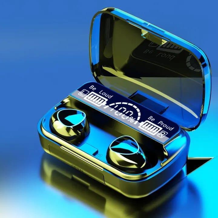 M10 TWS Earbuds | High‑Bass Wireless Earbuds with Case