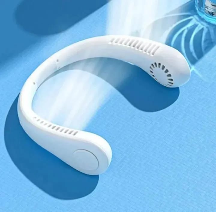 Portable Neck Fan USV Recharge Strong Wind 12H