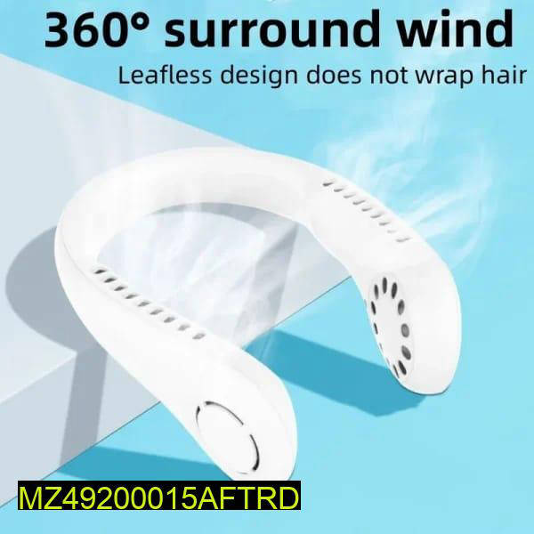 Portable Neck Fan USV Recharge Strong Wind 12H