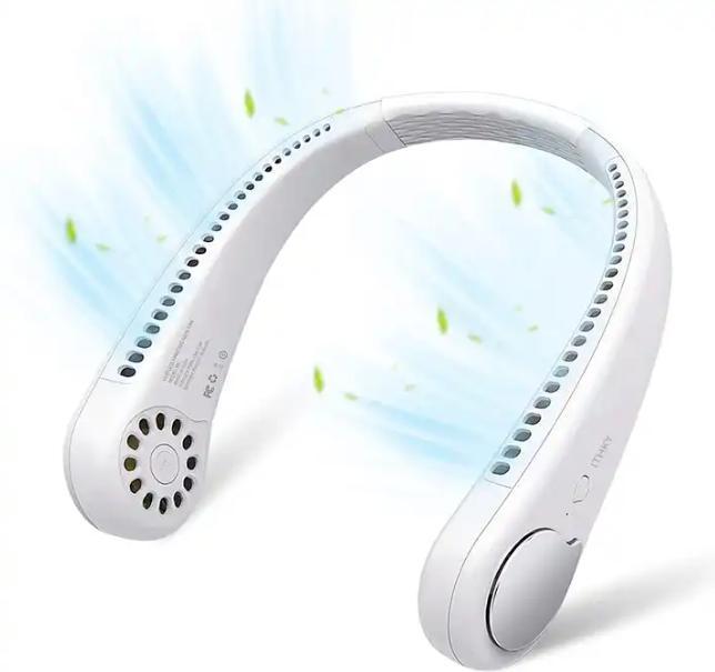 Portable Neck Fan USV Recharge Strong Wind 12H