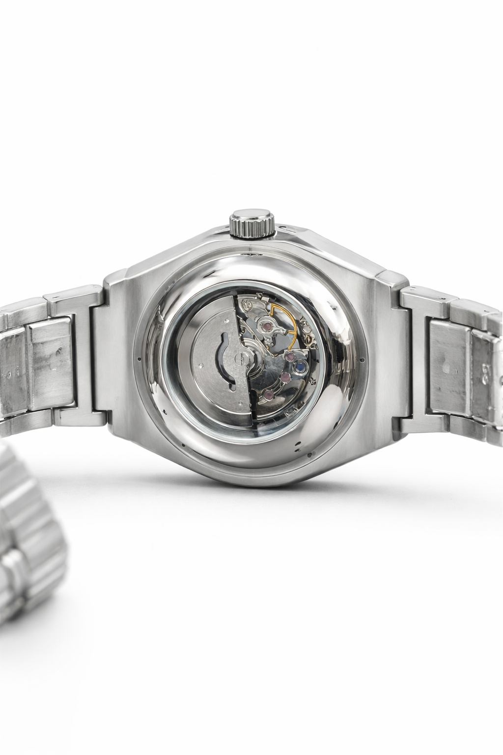 Hublot-Style Luxury Skeleton Watch (Ceramic Design)